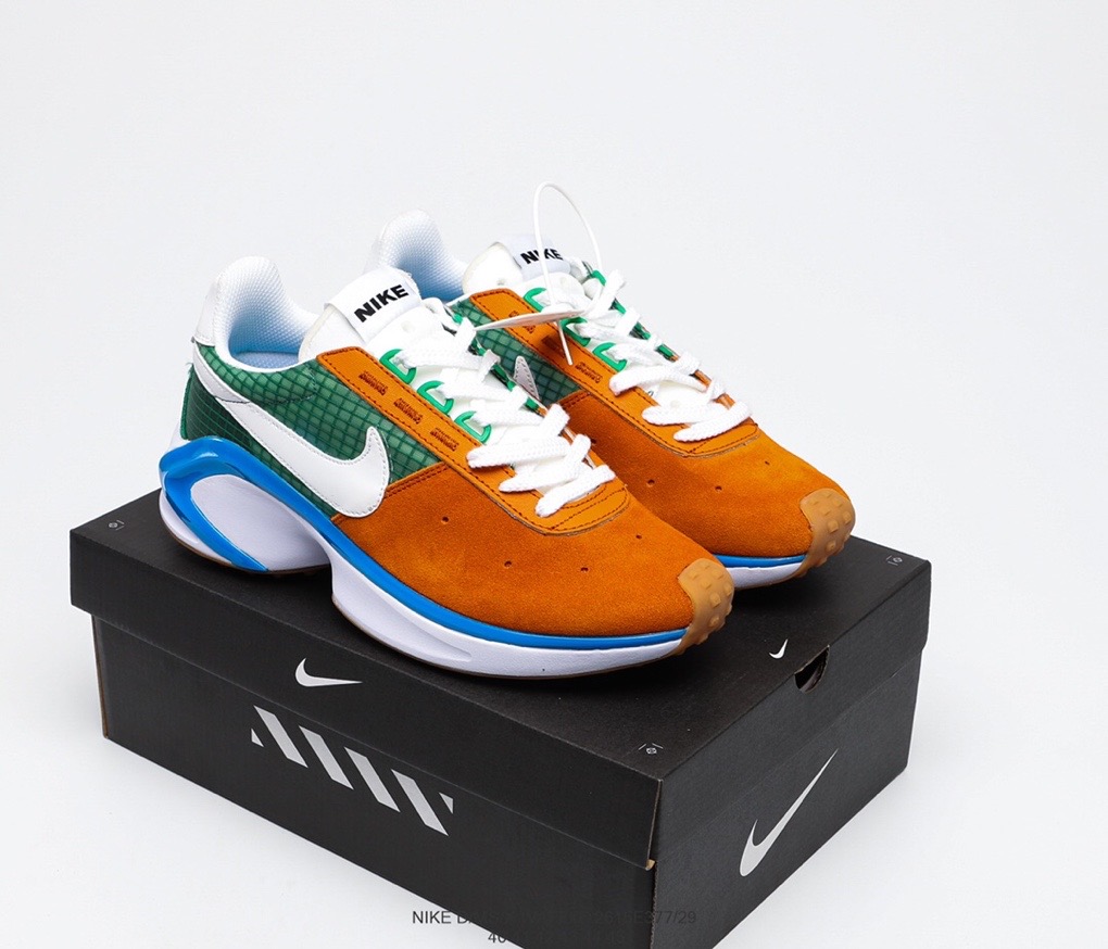 Nike D-MS-X Waffle Yellow White Green Shoes